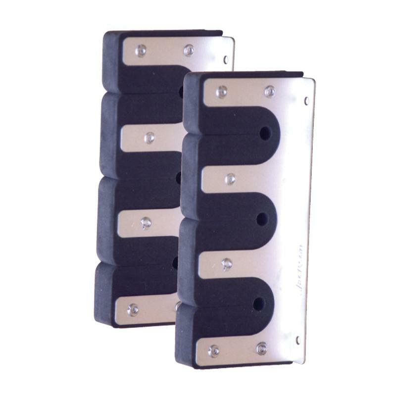 BLA Horizontal Alloy Fishing Rod Holder - Durable and Secure Storage for Fishing Rods - Perfect for Boats, Kayaks, and Garage Organization