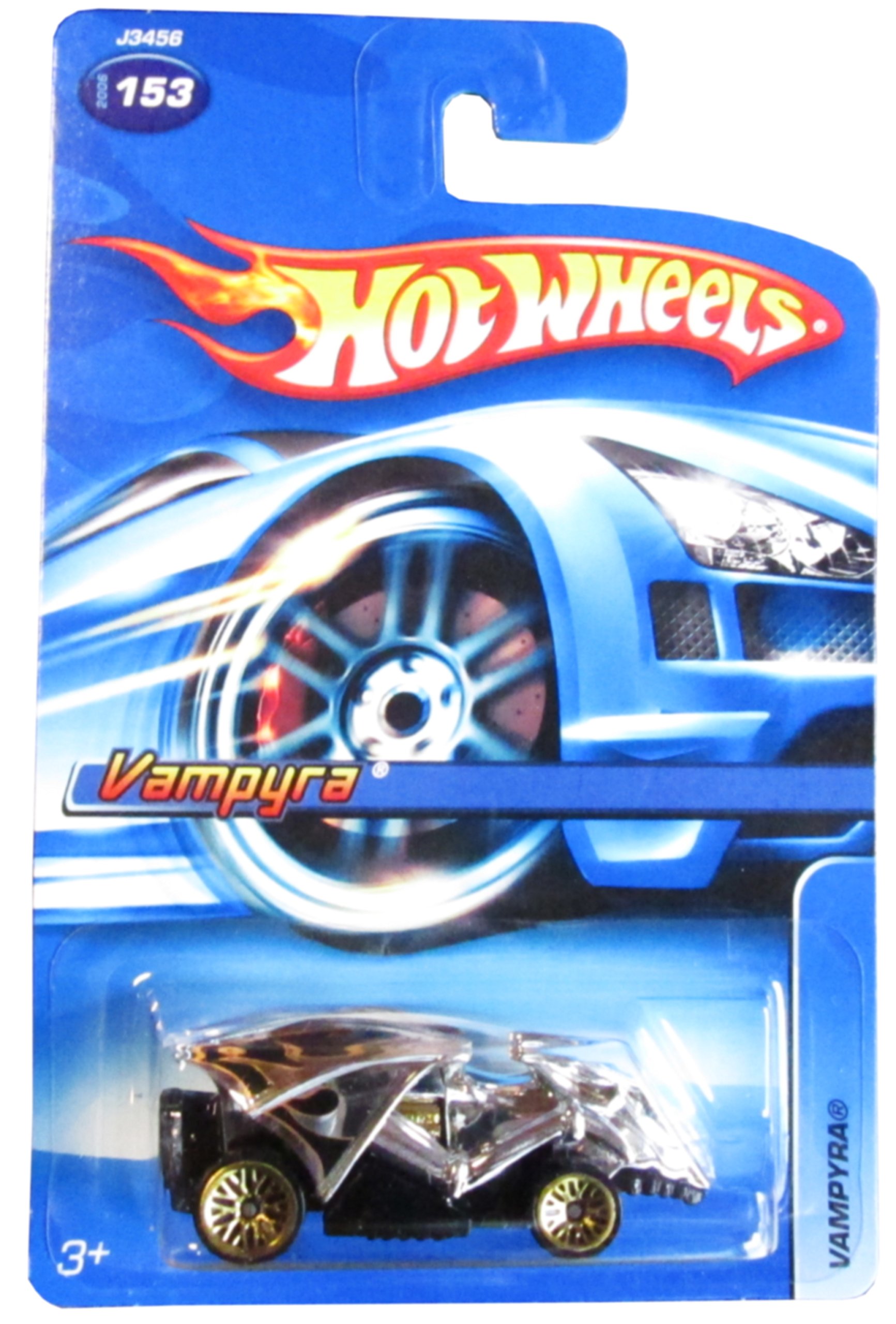 Hot Wheels 2006 Vampyra Die-Cast Car 2006-153 Chrome Edition - Collectible Toy Car for Kids & Adults, Perfect for Playtime, Display & Racing Tracks