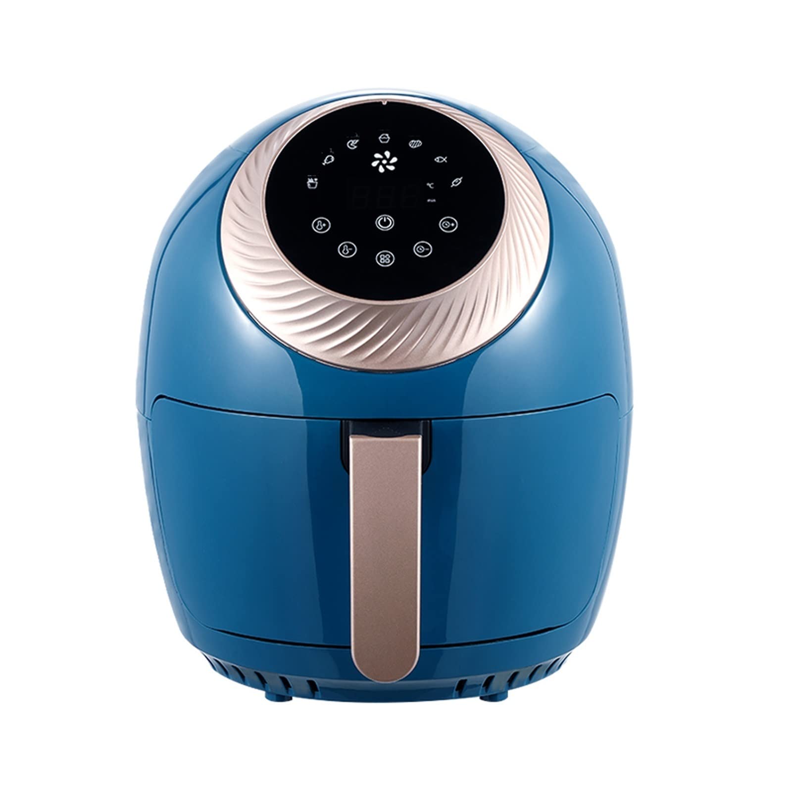 LQPHE 3.2 QT Digital Air Fryer with Touch Screen - Oil Free Electric Hot Oven, Adjustable Temperature Control & Detachable Non-Stick Basket - Perfect for Healthy Cooking, Snacks, and Family Meals