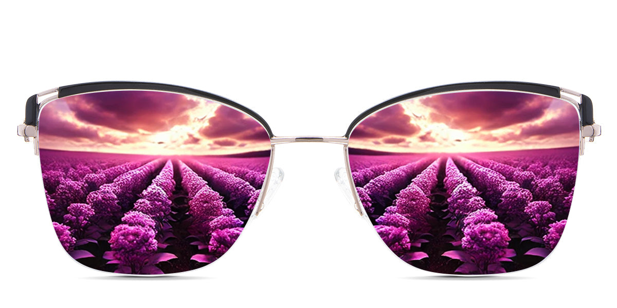 Phoebe Women's Prescription Sunglasses - UV Protection, Polarized Lenses, Stylish Frames for Driving, Outdoor Activities & Fashion