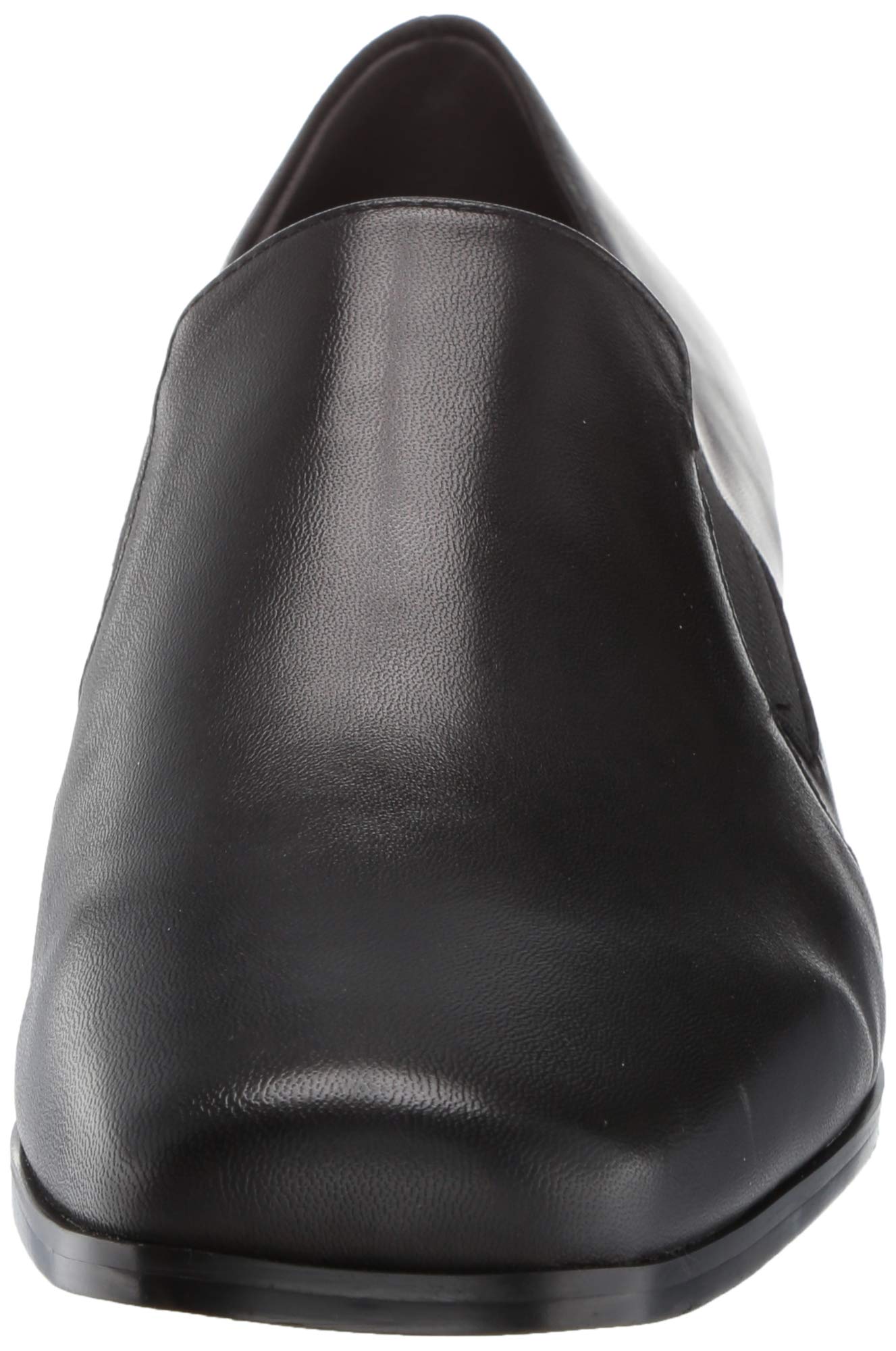 Trotters Women's Ash Loafer Shoes - Black Kid Leather Size 7.5 Narrow - Comfortable Office & Casual Slip-Ons for Work & Everyday Wear