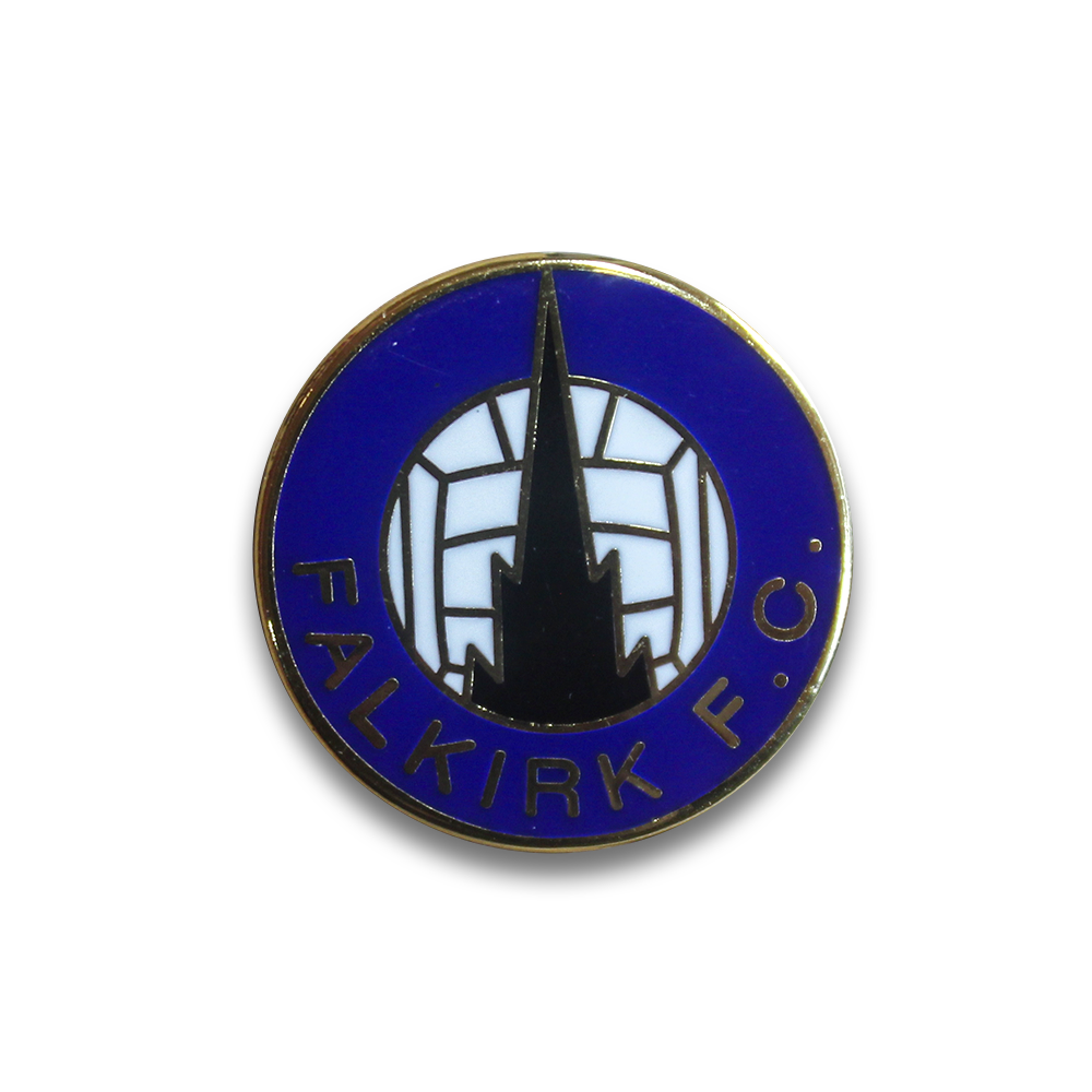 Falkirk FC Pin Badge - Official Enamel Lapel Pin for Soccer Fans - Perfect for Jerseys, Hats & Collectibles