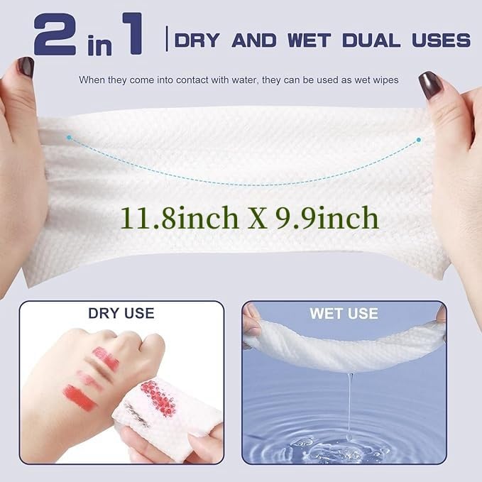 Premium Disposable Face Towels 11.8