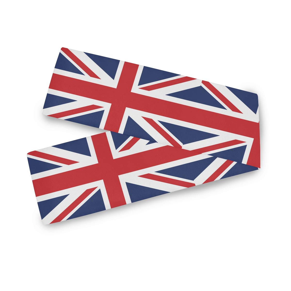 Union Jack British Flag Table Runner 13x70 Inch - Rectangle Polyester Tablecloth for Office, Kitchen, Dining, Wedding, Party, Home & Coffee Table Decor | Perfect for Patriotic Events, Tea Parties & UK-Themed Celebrations