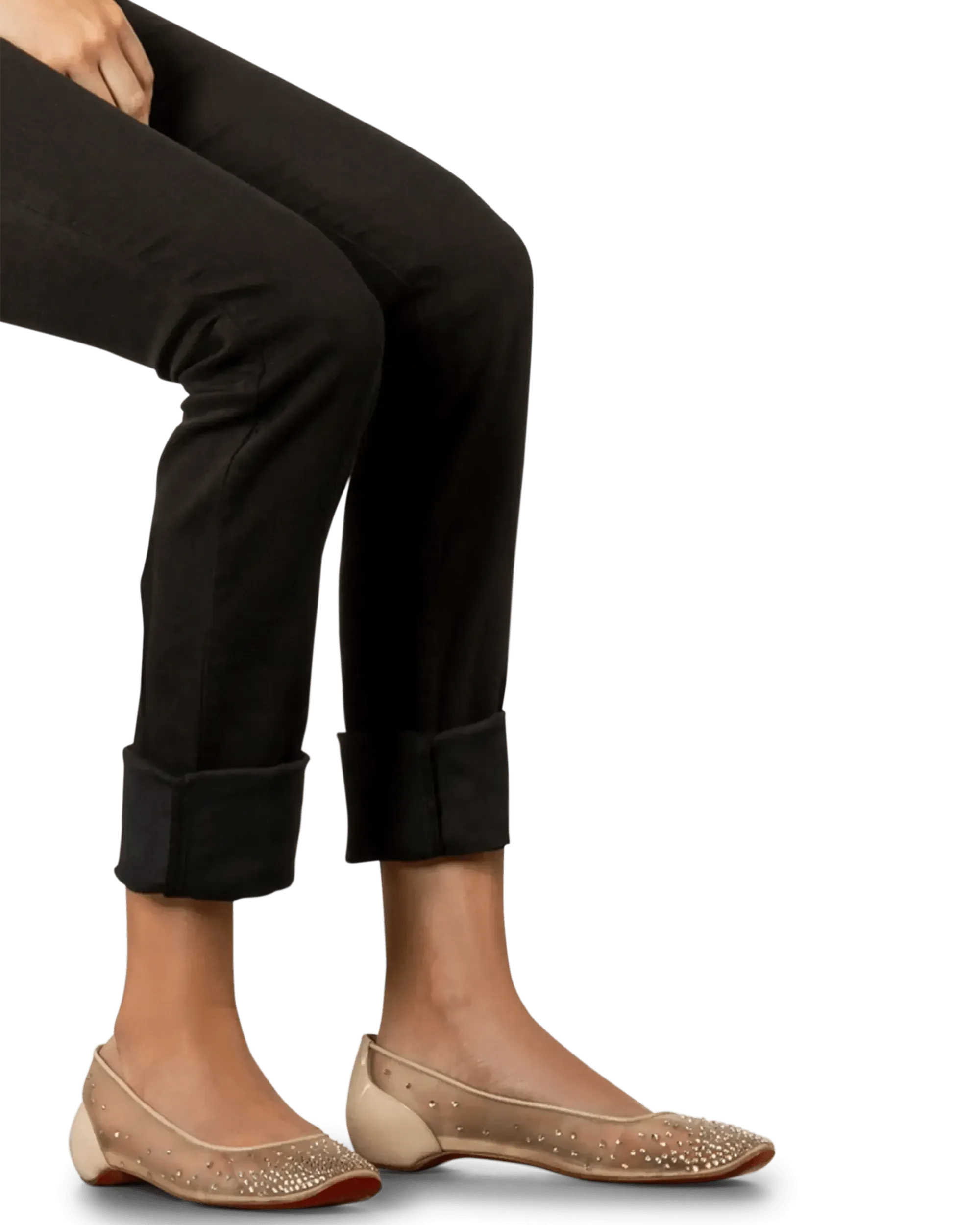 Follies Strass Flats - Sparkling Rhinestone Ballet Flats for Women | Comfortable & Stylish for Parties, Weddings & Evening Events