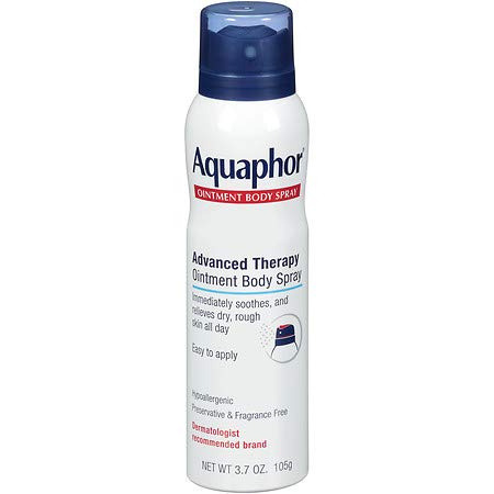 Aquaphor Advanced Therapy Ointment Body Spray - 8 Pack | Moisturizing Skin Repair for Dry, Cracked Skin | Perfect for Post-Workout, Travel & Daily Hydration