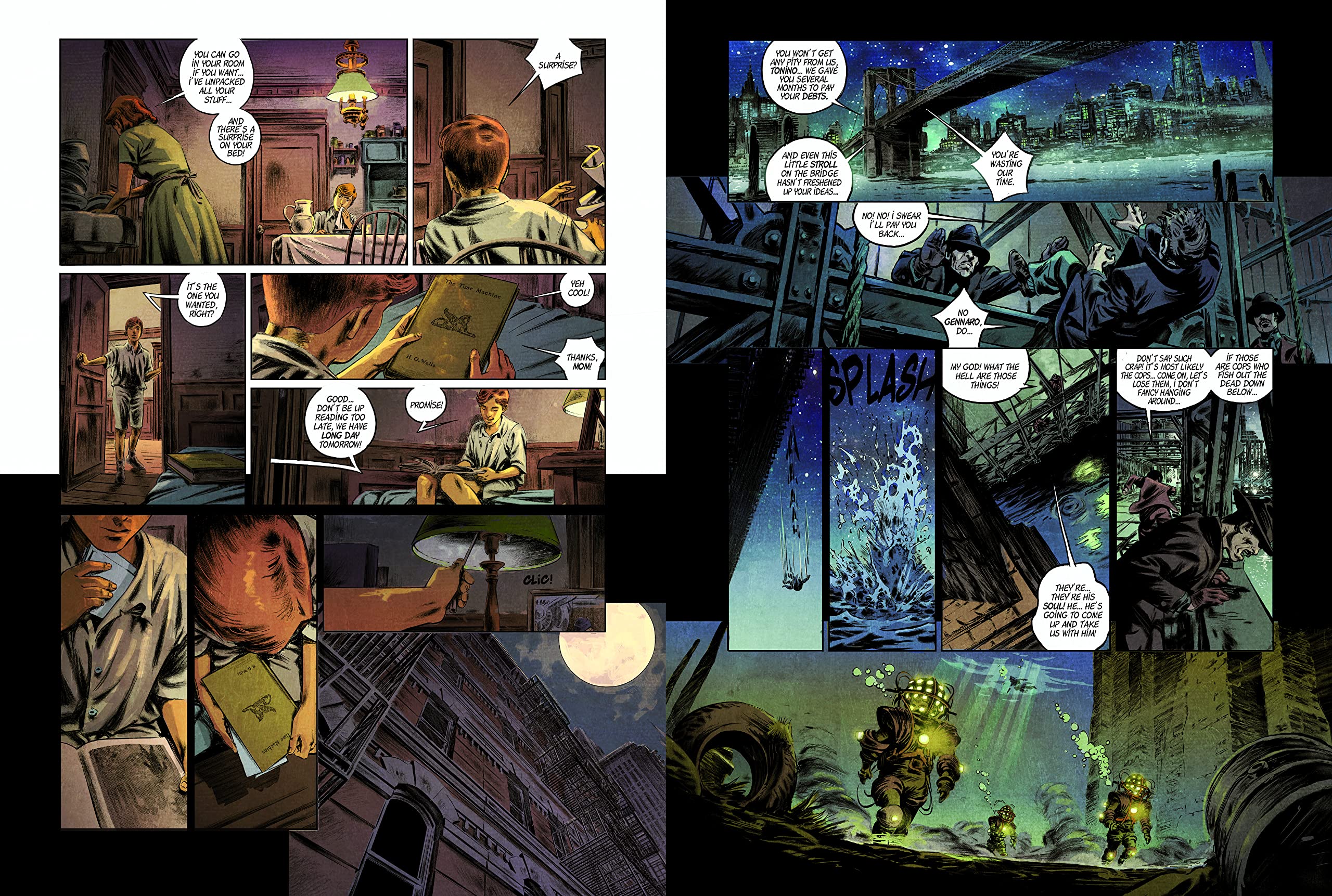 The Three Ghosts of Tesla - Graphic Novel | Sci-Fi Mystery & Adventure | Perfect for Comic Book Lovers & Tesla Fans