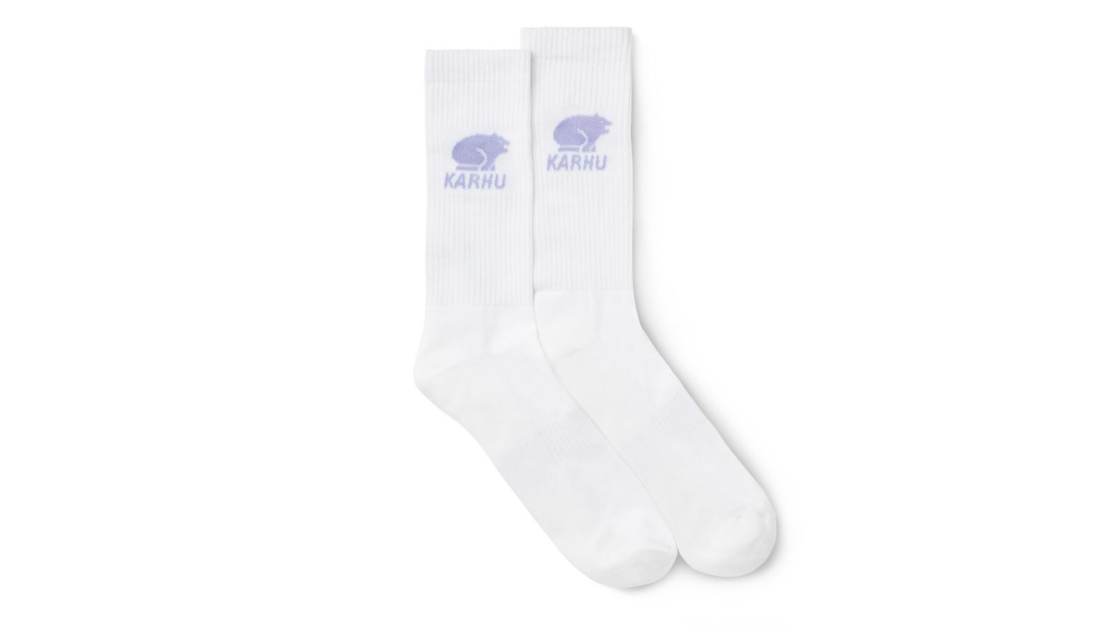 Classic Logo Socks - Bright White & Cosmic Sky - Comfortable Casual & Athletic Wear for Men & Women - Perfect for Running, Gym, and Everyday Use