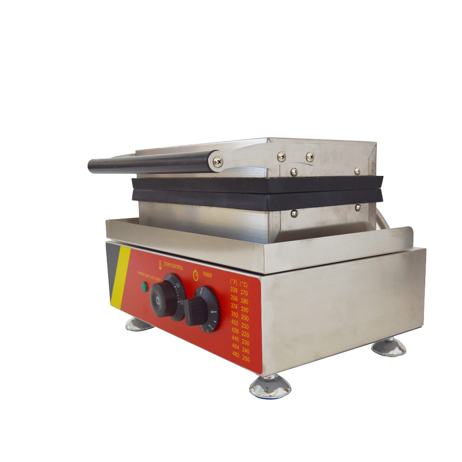 INTSUPERMAI 15-Hole Commercial Donut Maker Machine - Double-Sided Heating, Non-Stick Waffle Donut Baker (110V) - Perfect for Bakeries, Cafes, and Home Breakfast Cooking