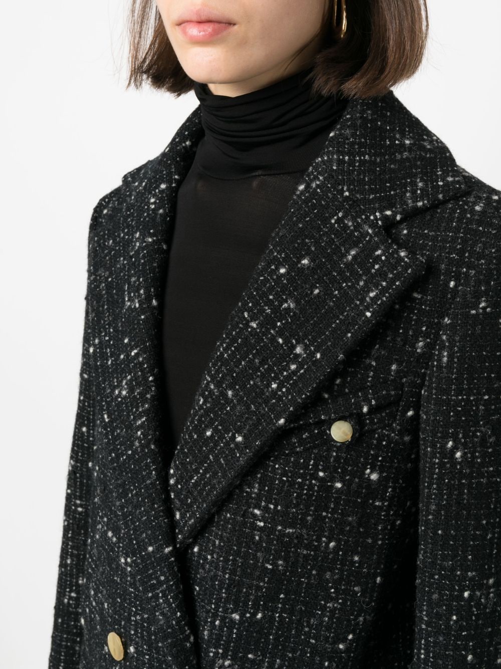 Alysi Coats for Women - Stylish Black Winter Jacket | Waterproof & Windproof Outerwear for Hiking, Travel & Everyday Wear