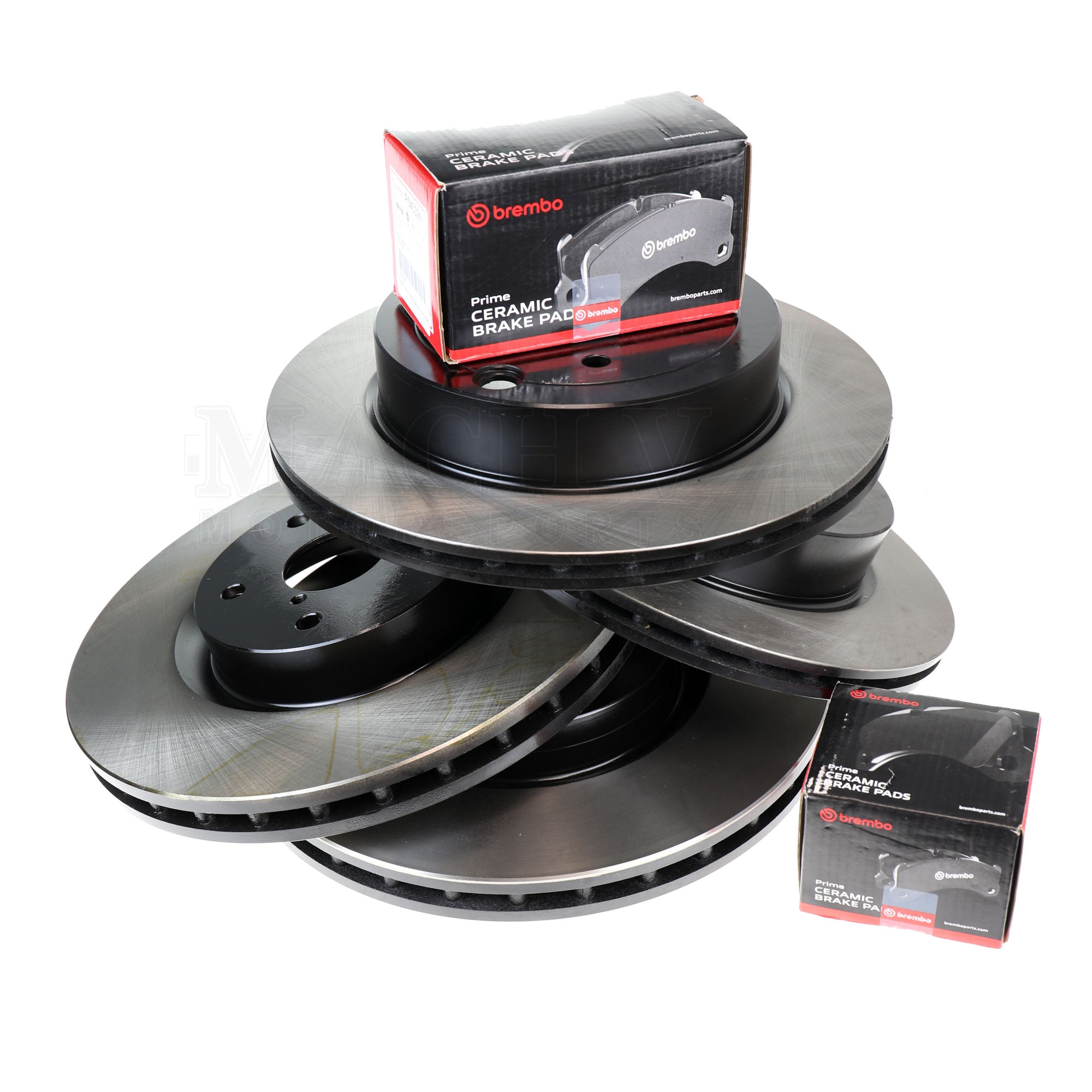 High-Performance Brake Pad & Rotor Kit for 2015-2021 Subaru WRX - Front & Rear Set | Perfect for Daily Driving & Performance Upgrades