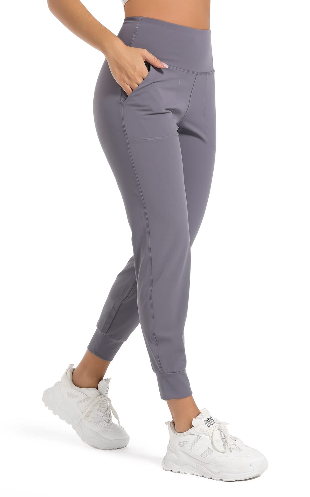 Women's Lightweight Jogger Pants with Pockets - Athletic Tapered Sweatpants for Running, Workout & Lounge Wear - Comfortable Casual Pants for Yoga, Gym & Everyday Use
