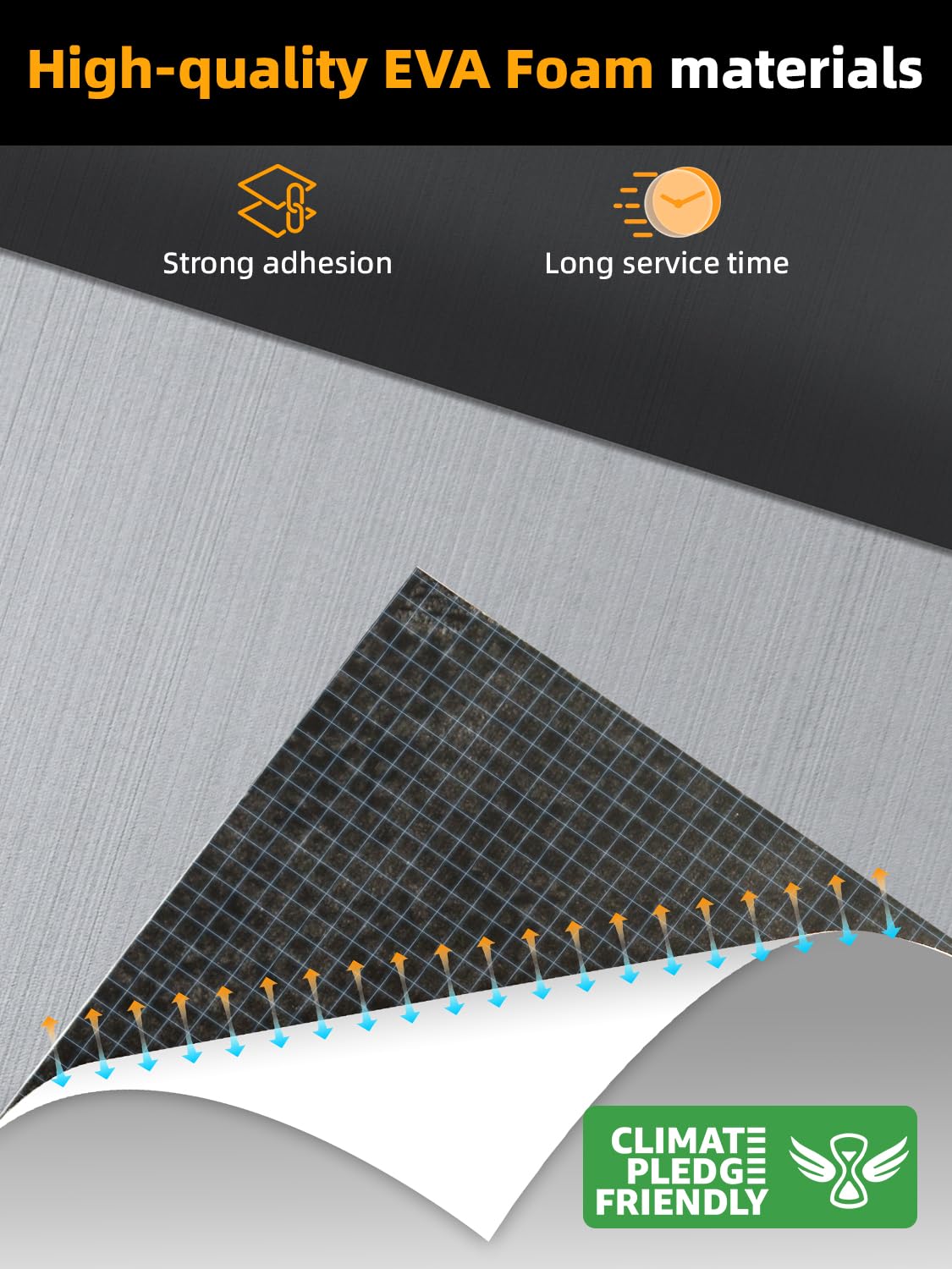 Premium EVA Foam Boat Decking - Non-Slip Marine Floor Mats for Boats, Yachts, Kayaks & RVs (94.5