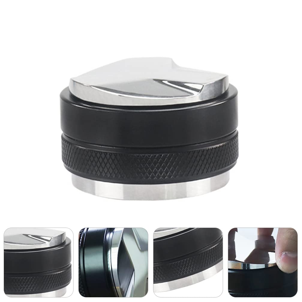 Premium Stainless Steel Coffee Tamper & Distributor - Espresso Leveling Tool for Perfect Coffee Grounds | Compatible with Nespresso & Espresso Machines | Ideal for Home Baristas & Coffee Shops