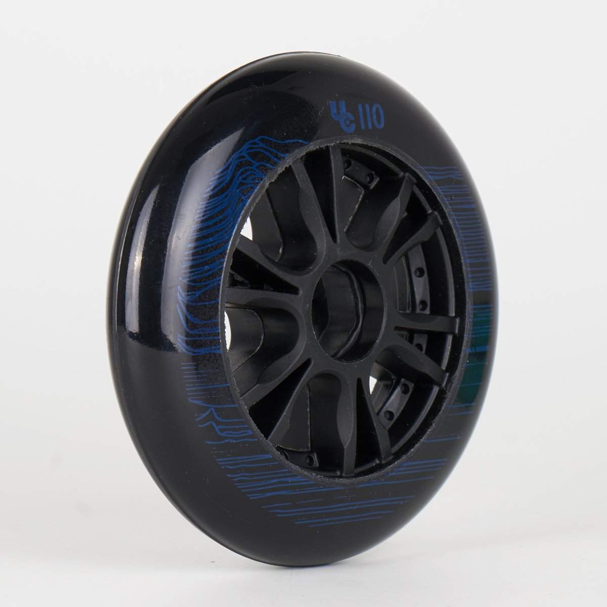 Undercover Cosmic Pulse Wheels 110mm 88a - Premium Black Skateboard Wheels for Smooth Riding - Perfect for Street Skating, Longboarding & Cruising