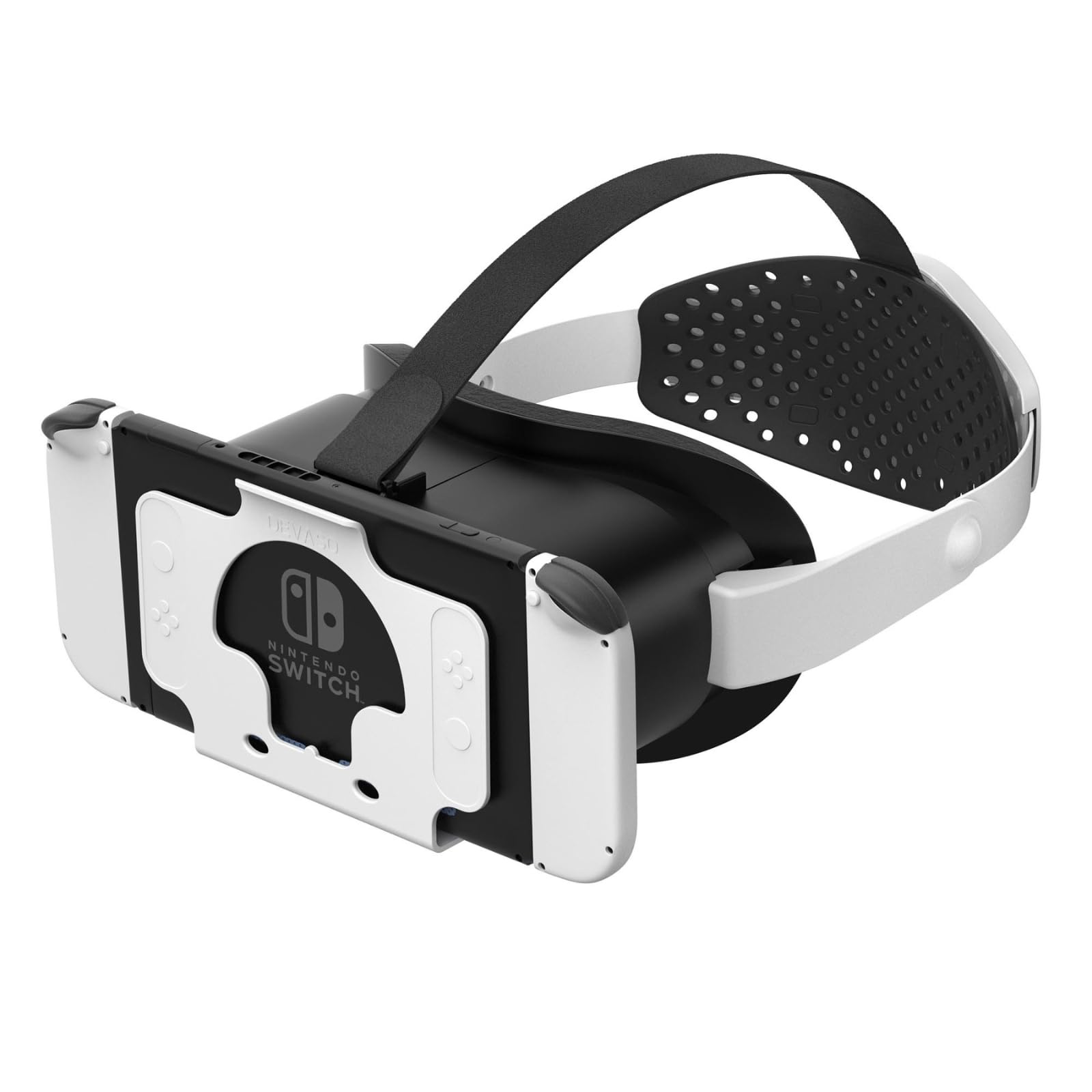 Nintendo Switch VR Headset with Elite Strap - Adjustable 3D VR Glasses for Switch & OLED Model | Lightweight Comfort Design for VR Gaming & Switch Labo VR Kit | Perfect for Home Entertainment & Virtual Reality Experiences