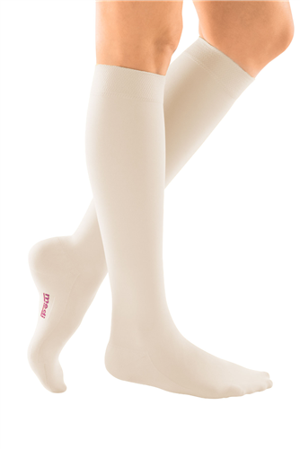 Medi Comfort 15-20mmHg Closed Toe Compression Socks for Women & Men - Calf Length Support for Circulation, Travel & Recovery