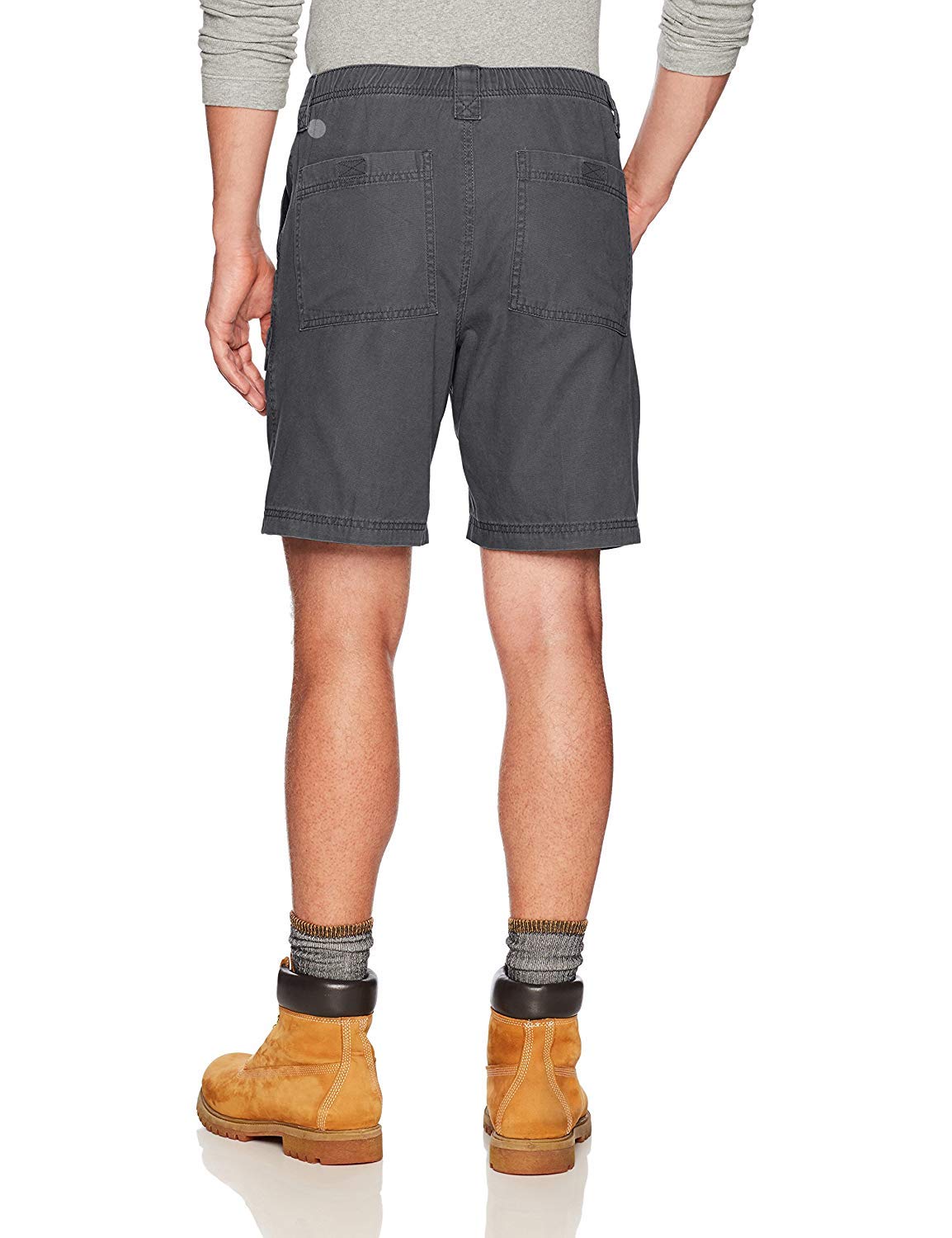 Wrangler Authentics Men's Canvas Utility Hiker Shorts - Durable Outdoor Work & Hiking Shorts for Men - Perfect for Camping, Fishing & Adventure Activities