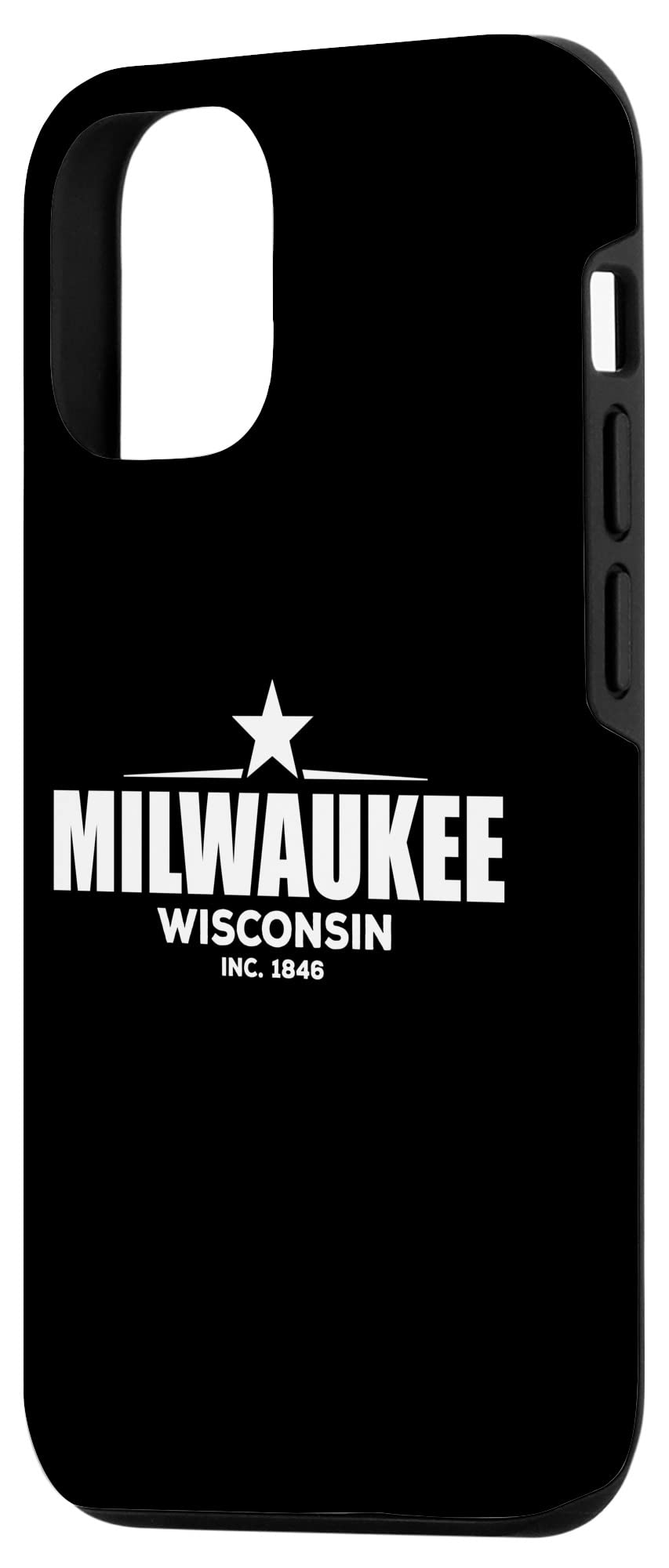 Premium Shockproof iPhone 12/12 Pro Case - Milwaukee Wisconsin Themed Design | Durable Protection for Everyday Use & Outdoor Activities