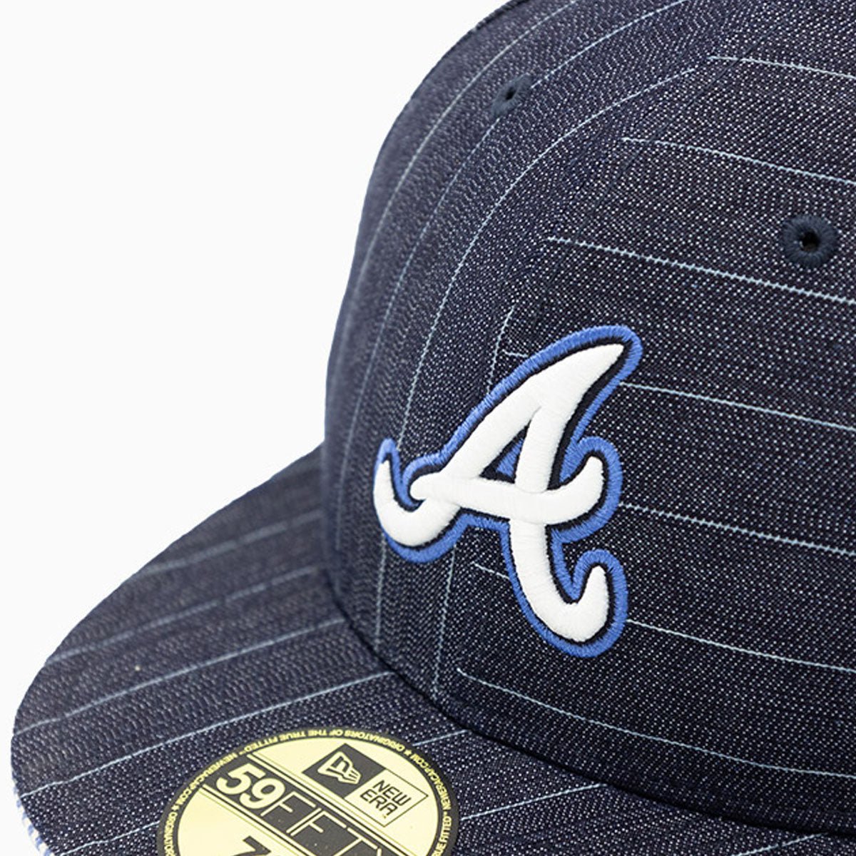 Official Atlanta Braves MLB 59FIFTY Fitted Baseball Cap - Adjustable Snapback Hat for Men & Women - Perfect for Games, Collecting & Everyday Wear