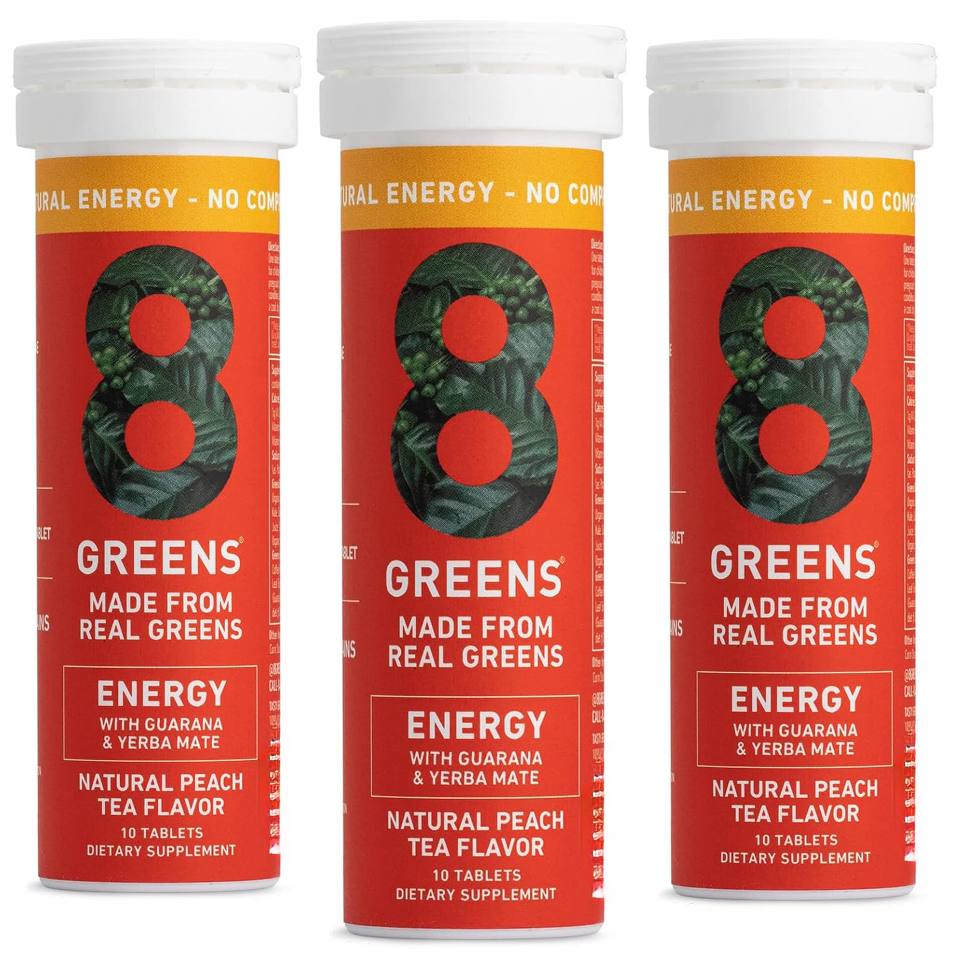 8Greens Supergreens Tablets - Organic Superfood Supplement with Aloe Vera, Spirulina & Chlorella | Boosts Metabolism, Immunity & Focus | Effervescent Daily Greens Powder Tablets (30 Servings) | Perfect for Busy Professionals & Health-Conscious Individuals