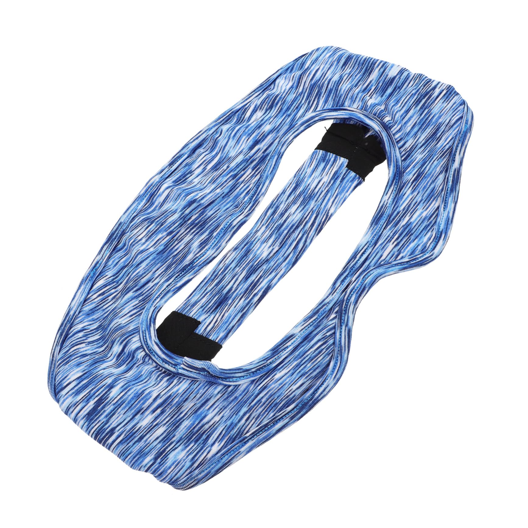 PHENOFICE VR Glasses Protector, VR Headset Sweatband & Sleep Mask - Soft White Striped Design for Long Gaming & Relaxation Sessions - Perfect for Oculus Quest, PlayStation VR & Meditation