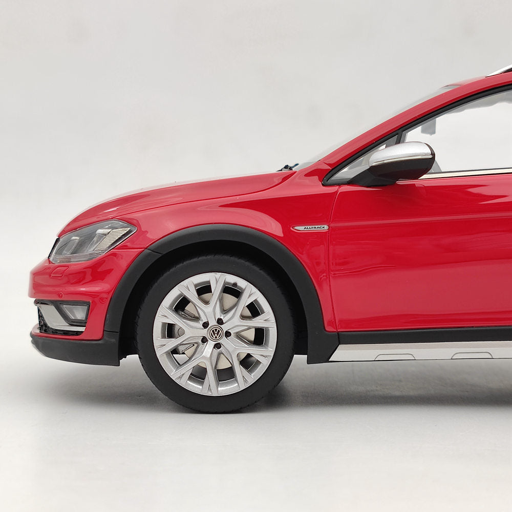 1/18 Scale Volkswagen Golf 7 Alltrack Resin Model Car - Red Collectible Toy (DNA000035) | Perfect for Car Enthusiasts, Gift for Adults, Office & Home Display