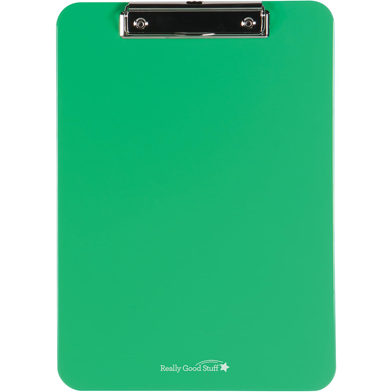 Really Good Stuff Group-Color Plastic Clipboards - Single Color Set of 6 - Durable Classroom & Office Supplies for Teachers, Students & Professionals - Perfect for Organizing Documents, Presentations & Art Projects
