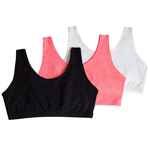 Pin Dot/Popsicle Pink/White