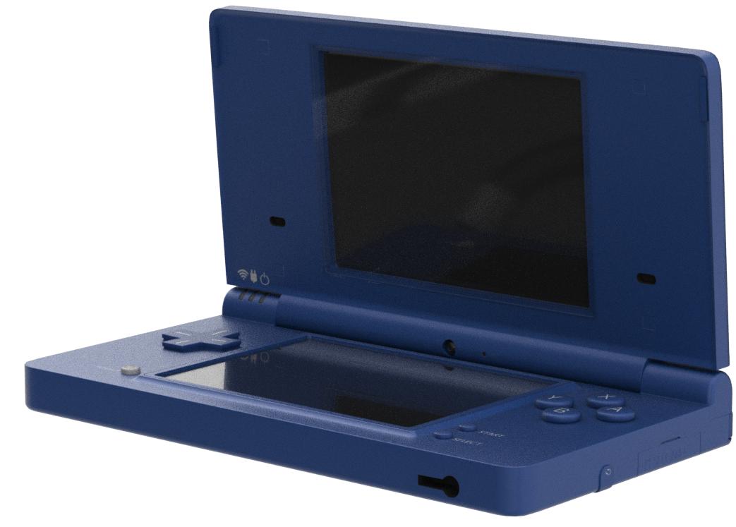 Nintendo DSi Matte Blue Handheld Gaming Console - Portable Game System for Kids & Adults | Perfect for Travel, Commuting & Home Entertainment