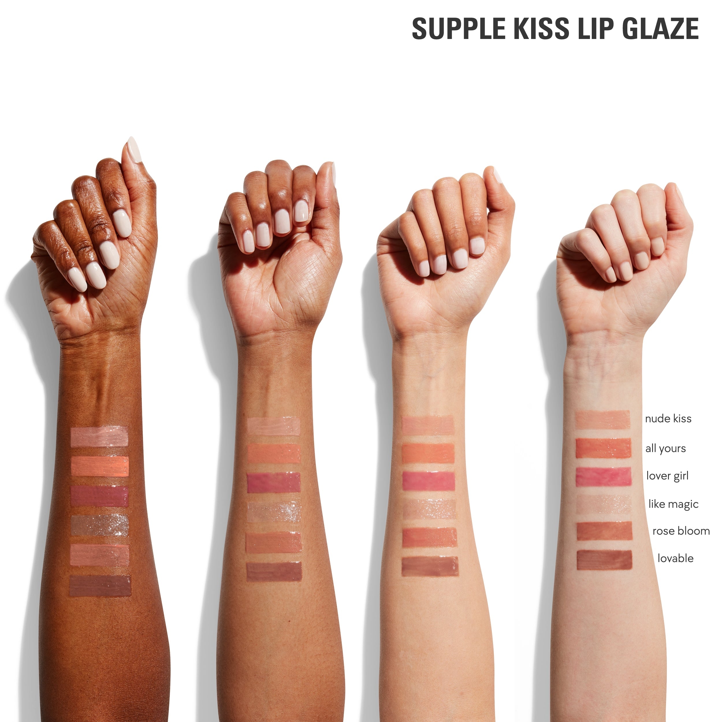 Supple Kiss Lip Glaze - Hydrating & Shiny Lip Gloss for All-Day Wear | Perfect for Date Night, Parties & Everyday Makeup Looks