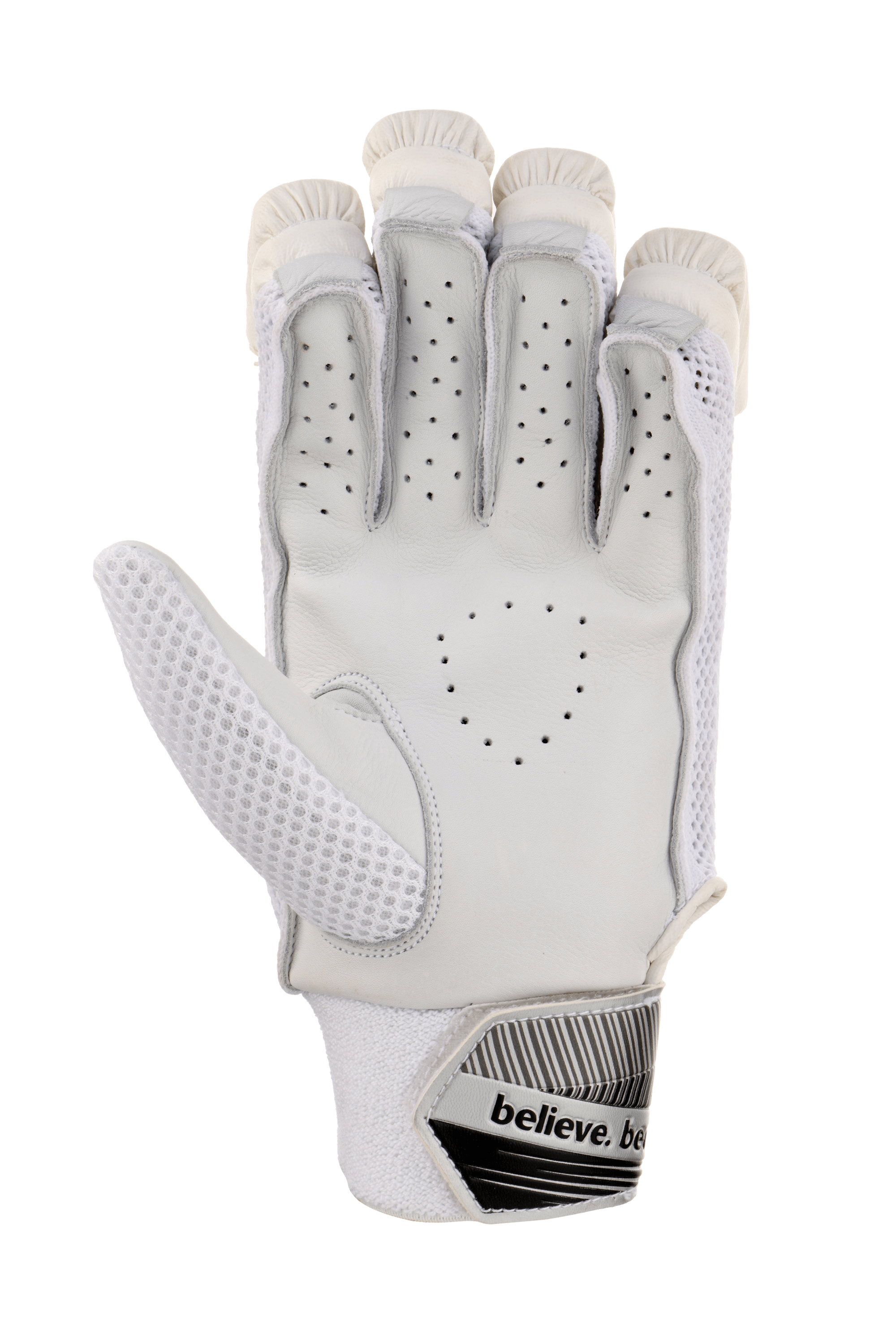 SG Litevate White Cricket Batting Gloves for Adults - Professional Quality Cricket Gloves for Training & Matches - Perfect for Practice Sessions & Competitive Play