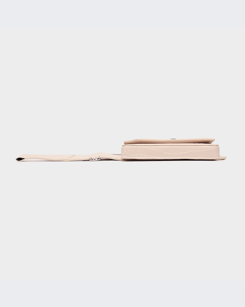 Blast Off Sling Bag - Cream White Crossbody Bag for Men & Women | Perfect for Travel, Hiking, and Everyday Use
