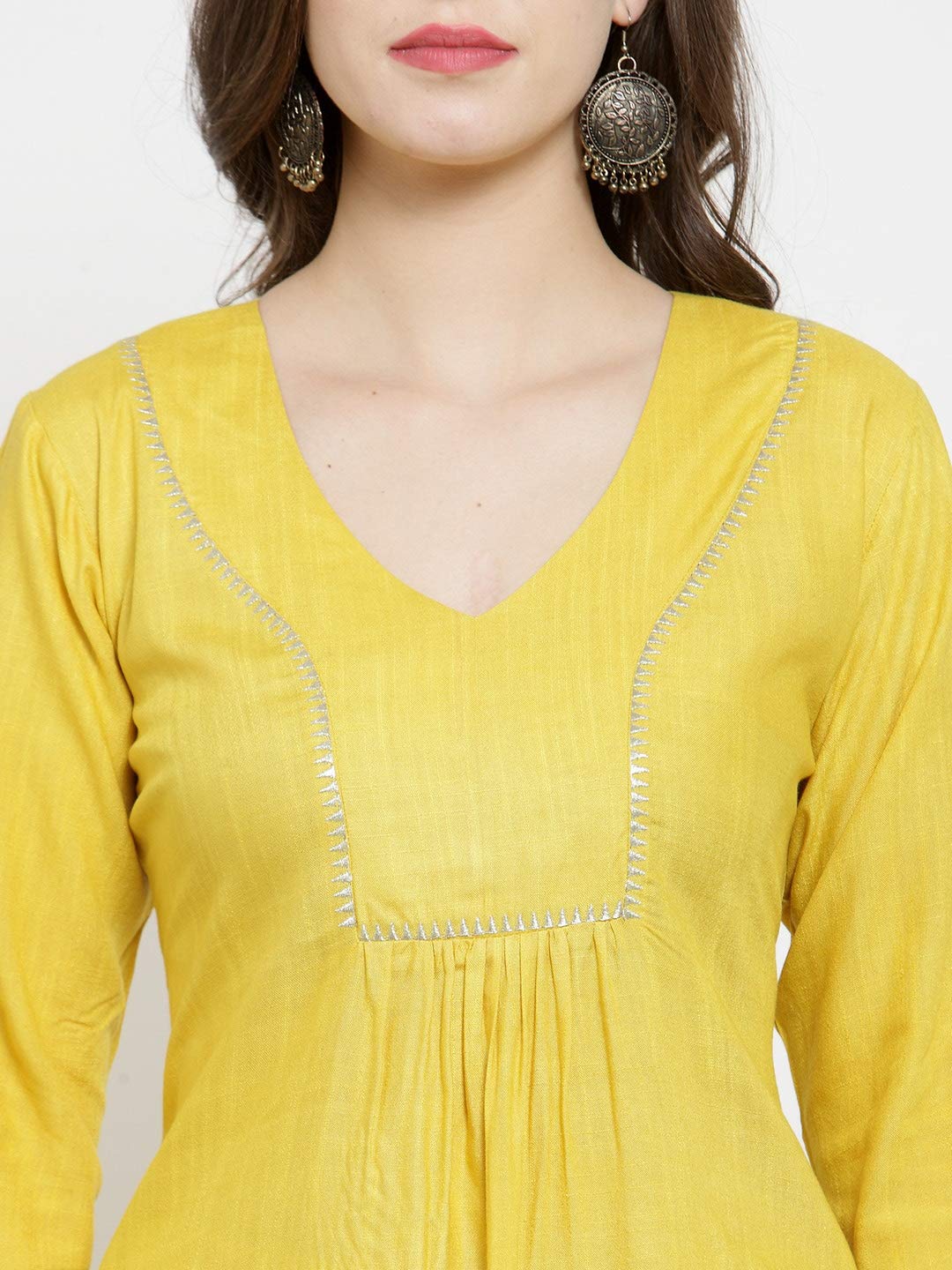 Indian Designer Kurta Set for Women - Stylish Tunic Top with Trousers for Party Wear | Elegant Ethnic Outfit for Festivals, Weddings & Special Occasions