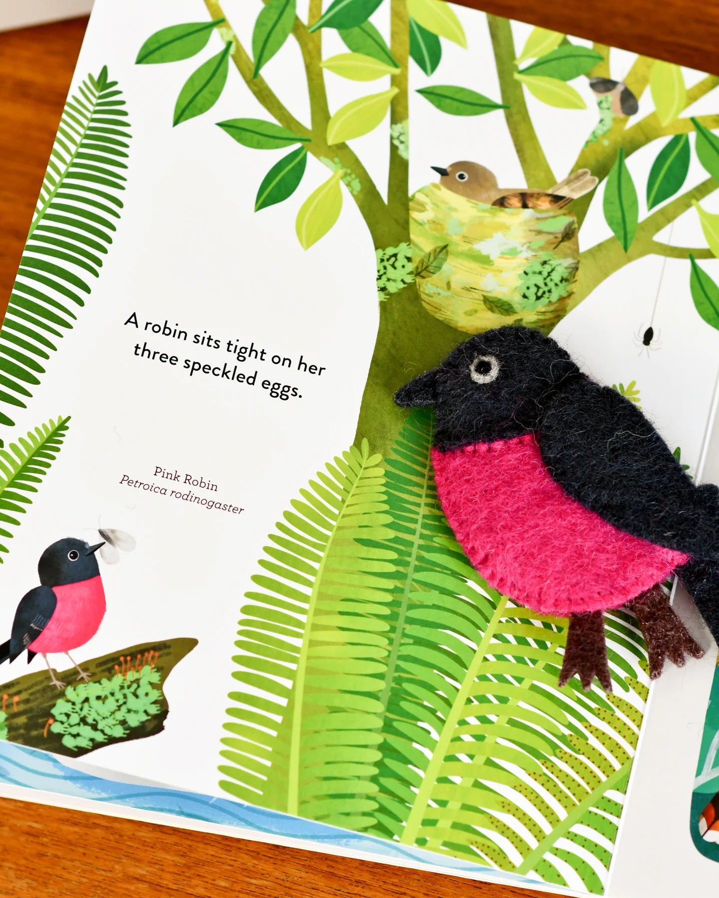 Busy Beaks Interactive Finger Puppets & Storybook Set - Fun Educational Toy for Toddlers, Perfect for Storytime, Preschool Learning & Imaginative Play