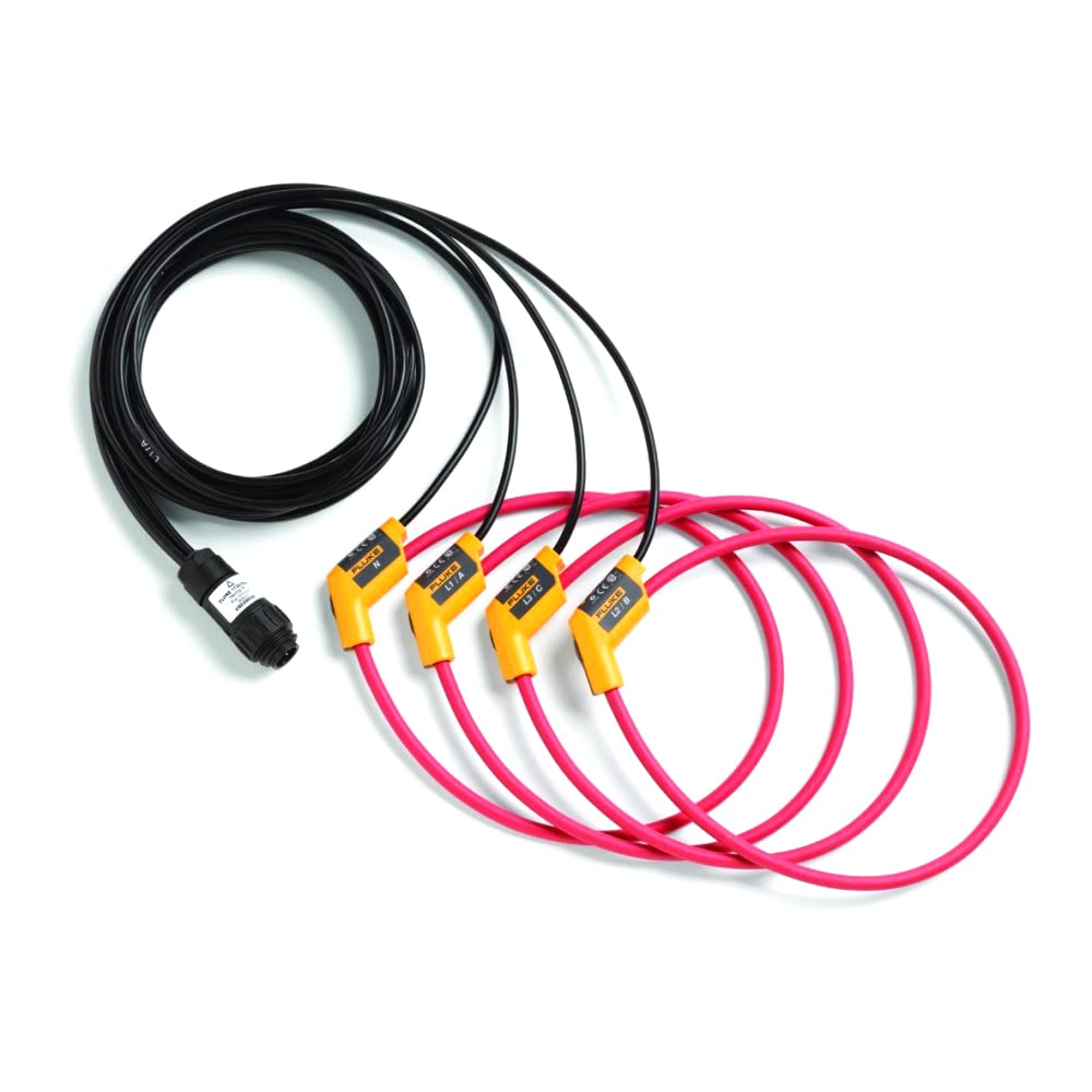 Fluke FS17X5-TF-II True RMS Current Clamp Meter Adapter - AC/DC Current Measurement Tool for Electricians & HVAC Technicians - Perfect for Industrial Maintenance, Motor Testing & Electrical Troubleshooting