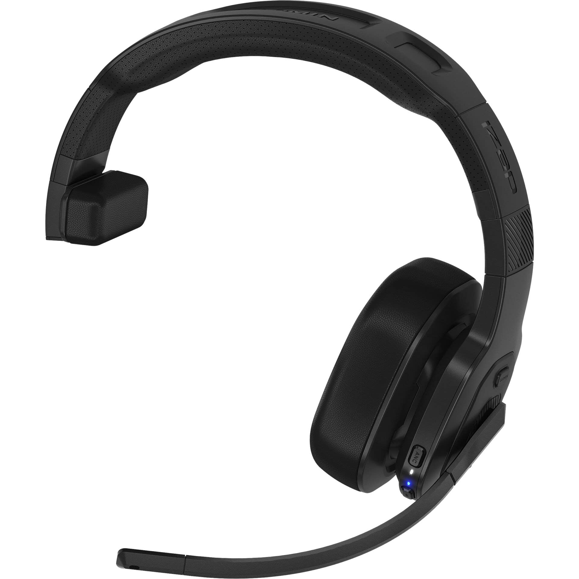 Garmin dēzl Headset 100 - Premium Single-Ear Trucking Headset with Active Noise Cancellation, Long Battery Life & Memory Foam Ear Pads - Perfect for Long-Haul Driving & Professional Truckers