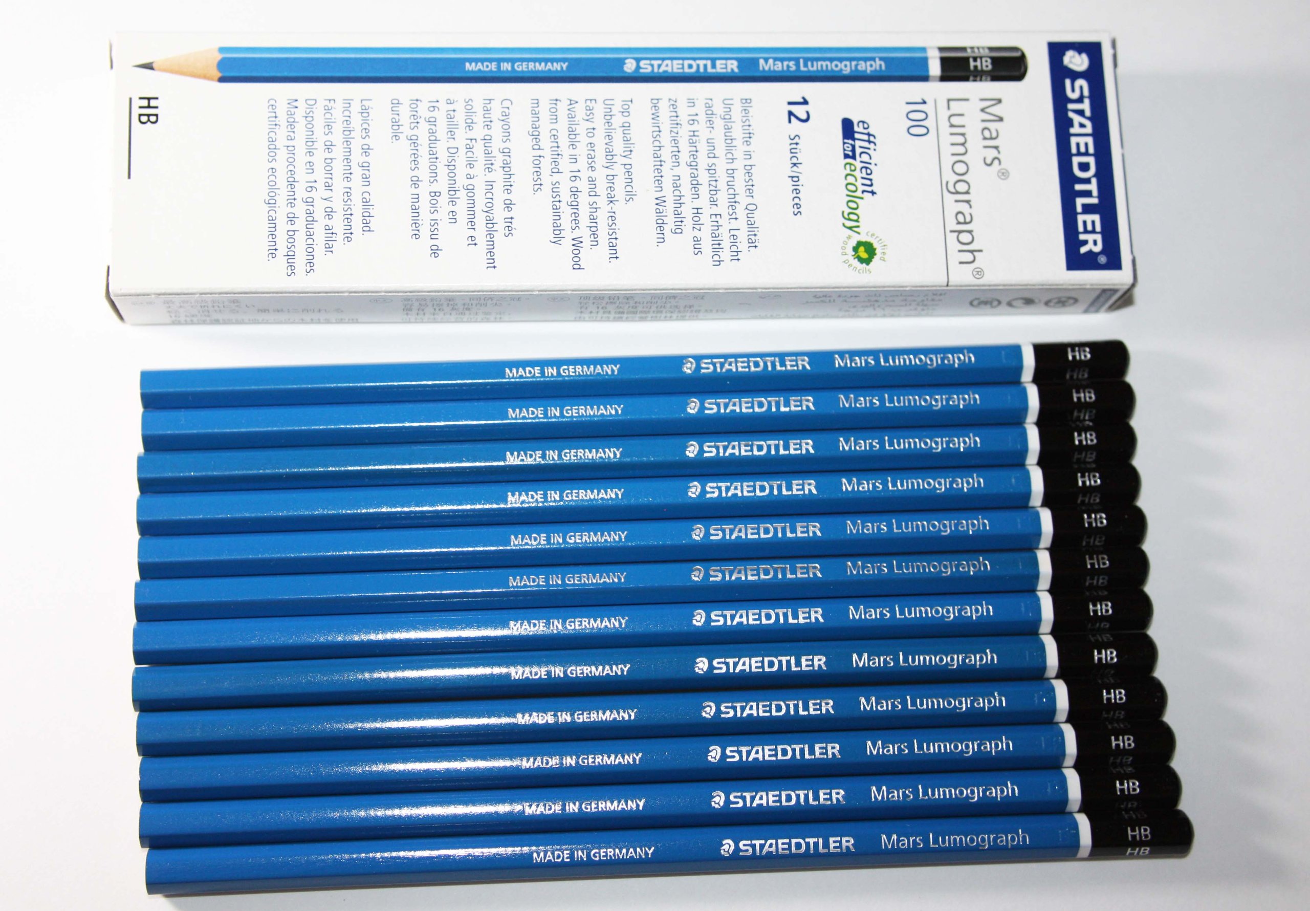 Staedtler 1203H Noris Pencil 3H - Professional Drafting & Writing Pencils for Artists, Engineers & Students - Perfect for Sketching, Technical Drawing & Note Taking