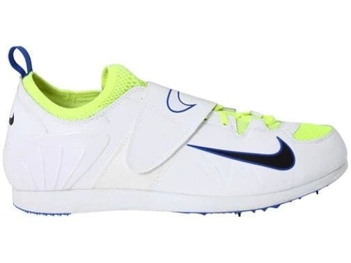 Unisex Nike Zoom Pole Vault II Running Shoes - White/Black Volt Treasure Blue - Lightweight Cushioned Athletic Shoes for Men & Women - Perfect for Track, Training & Gym Workouts