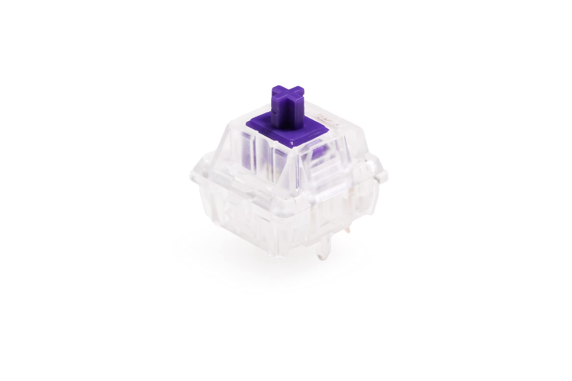 Gateron Zealio V2 Tactile Mechanical Keyboard Switches - 62g/65g/67g/78g Options, 5-Pin SMD RGB Compatible, Purple MX Stem (110-Pack) - Perfect for Custom Keyboard Builds, Gaming & Typing Enthusiasts
