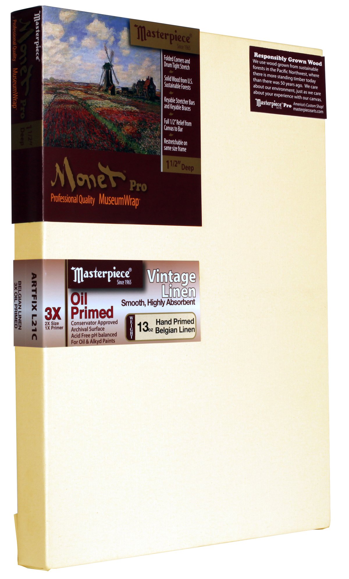 Masterpiece Artist Canvas 44127 Monet PRO 1-1/2