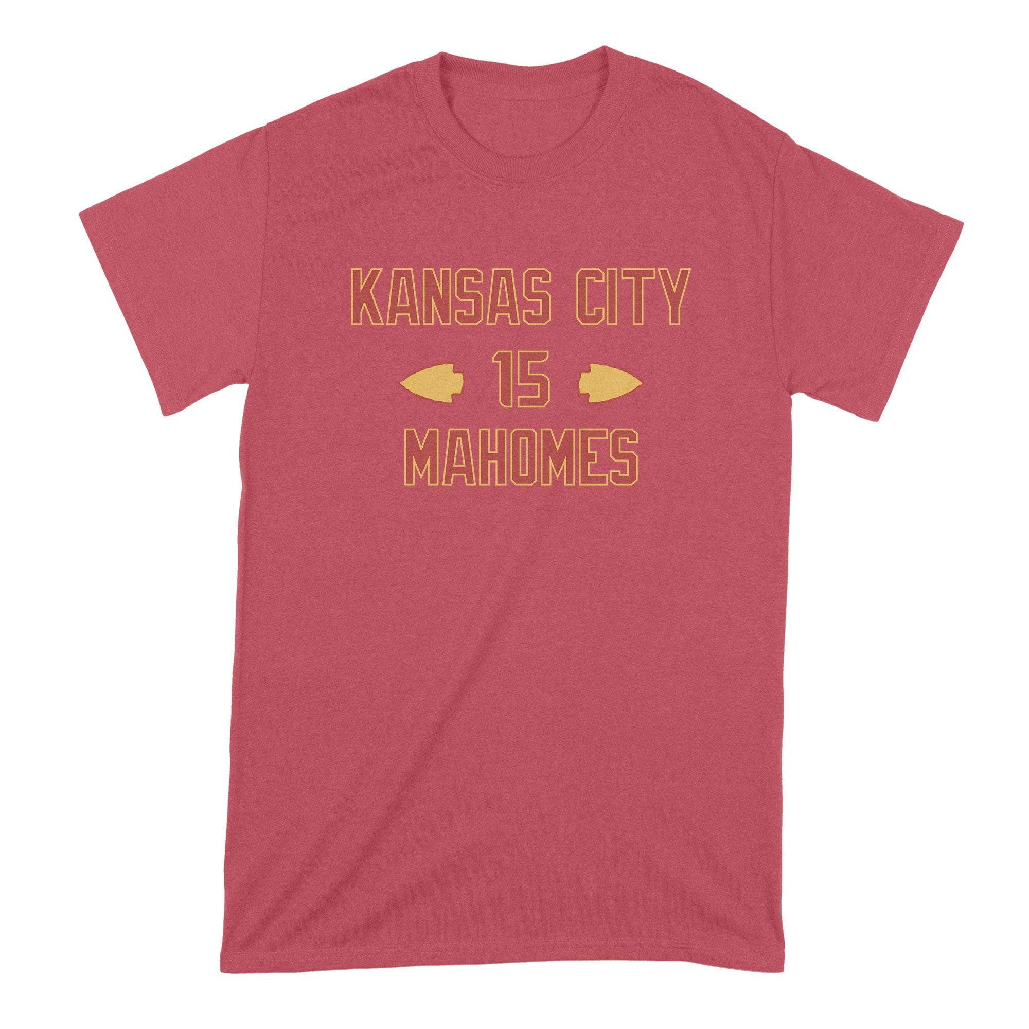 Patrick Mahomes Kansas City Chiefs Red T-Shirt - Official NFL Fan Apparel for Men & Women - Perfect for Game Day, Tailgating, and Football Season
