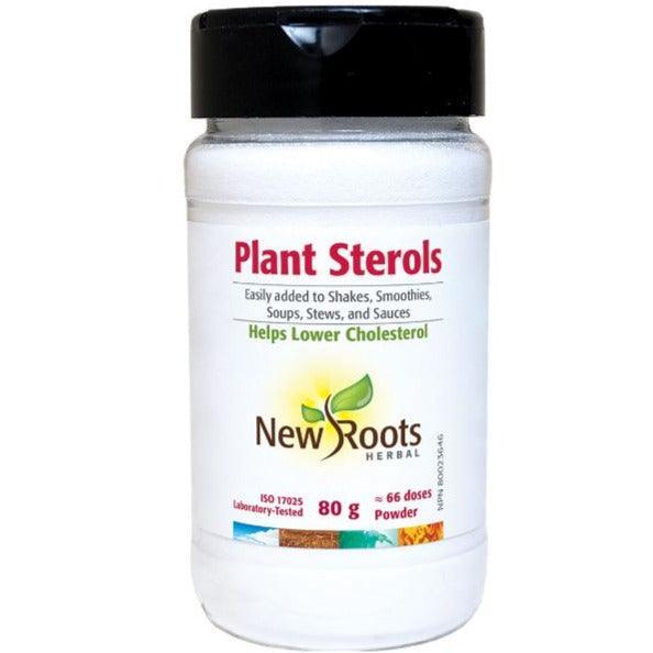 New Roots Plant Sterols 80g - Natural Cholesterol Support Supplement for Heart Health | Daily Wellness & Cardiovascular Support