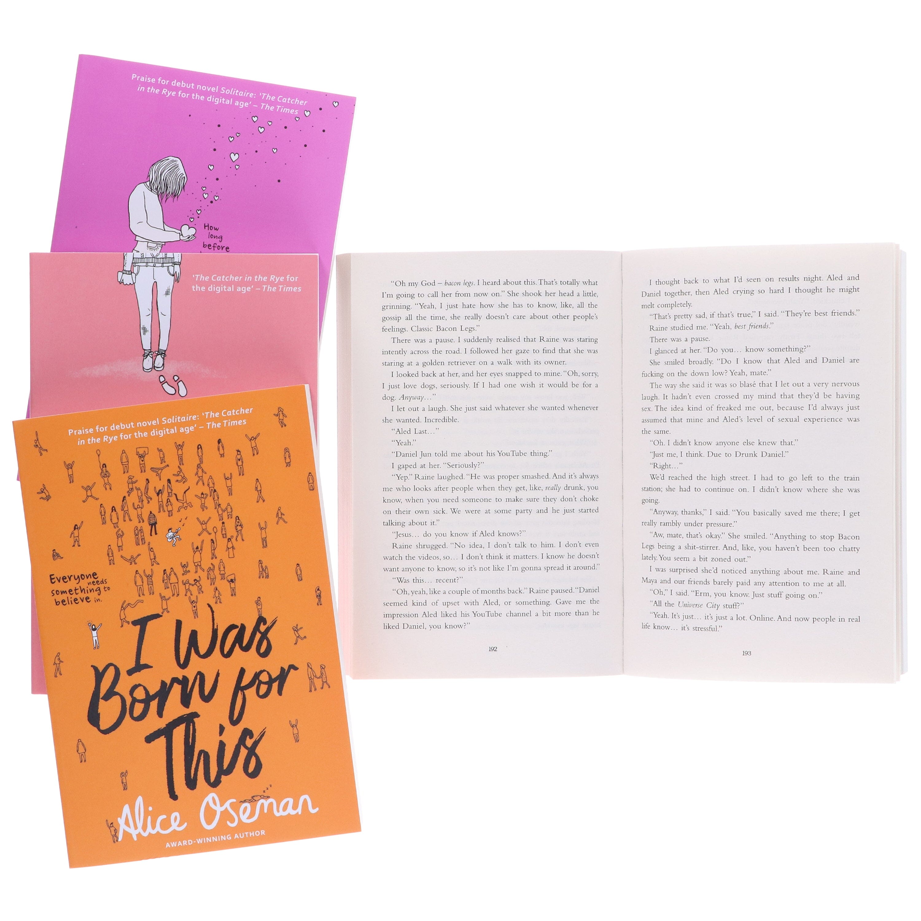 Alice Oseman 4 Books Collection Box Set - YA Fiction Novels for Teens Ages 13+ | Paperback Edition | Perfect for Teen Readers, Book Clubs & Gifts