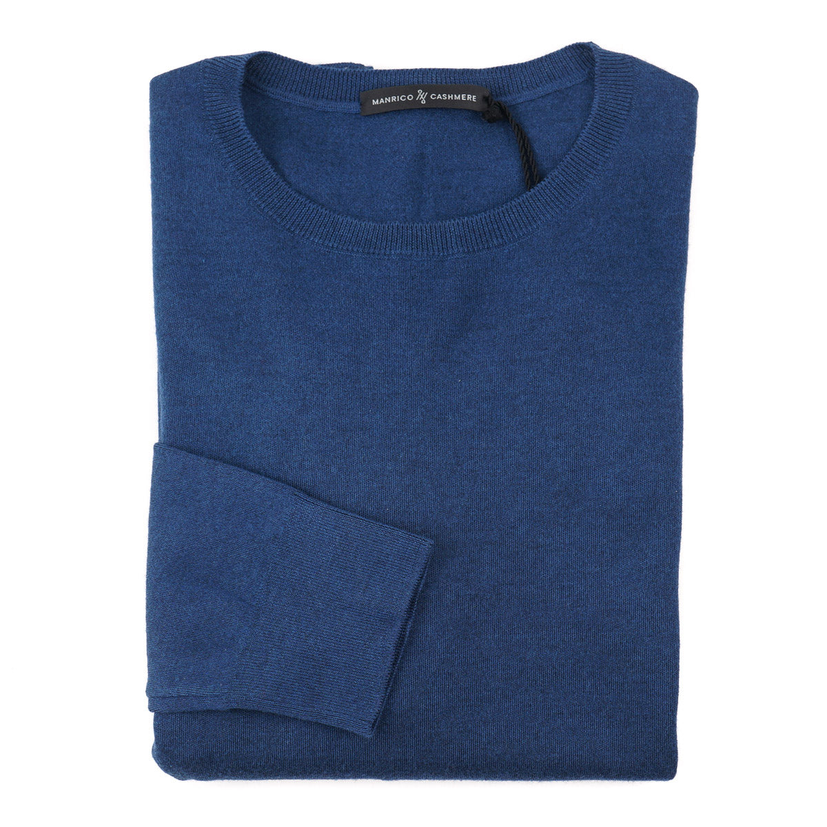 Luxury Manrico Mid-Weight Cashmere Sweater for Men & Women - Soft Warm Winter Pullover for Office, Travel & Casual Wear