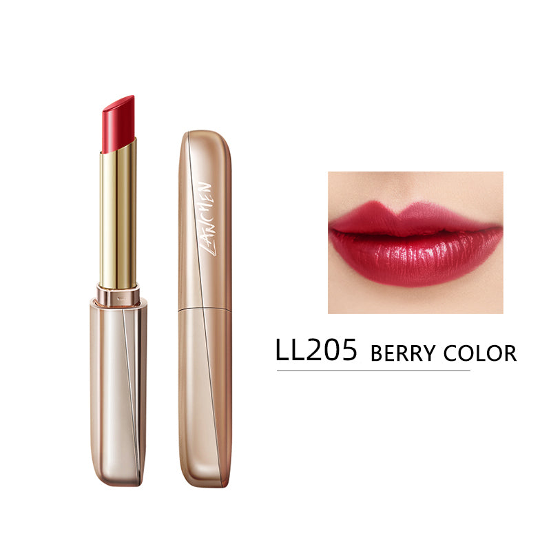 LANCHEN REVERSE THIN TUBE LIPSTICK - Long Lasting Matte Lipstick, Hydrating & Non-Drying, Vegan & Cruelty Free - Perfect for Everyday Wear, Date Night & Special Occasions