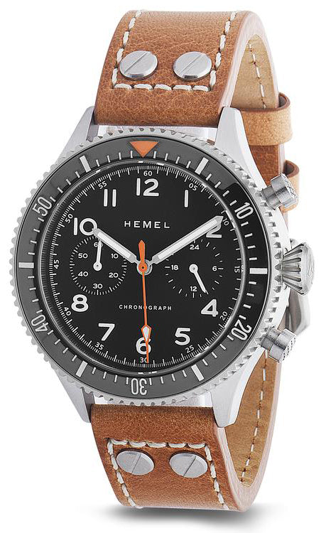 Hemel HFT20 Ceramic HF3 Watch - Luxury Waterproof Chronograph for Men | Perfect for Business, Casual & Outdoor Activities