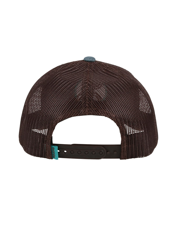 Hooey 4029T BLBR Mid Profile Snapback Trucker Hat - Blue & Brown Adjustable Baseball Cap for Men & Women - Perfect for Outdoor Activities, Fishing, and Casual Wear
