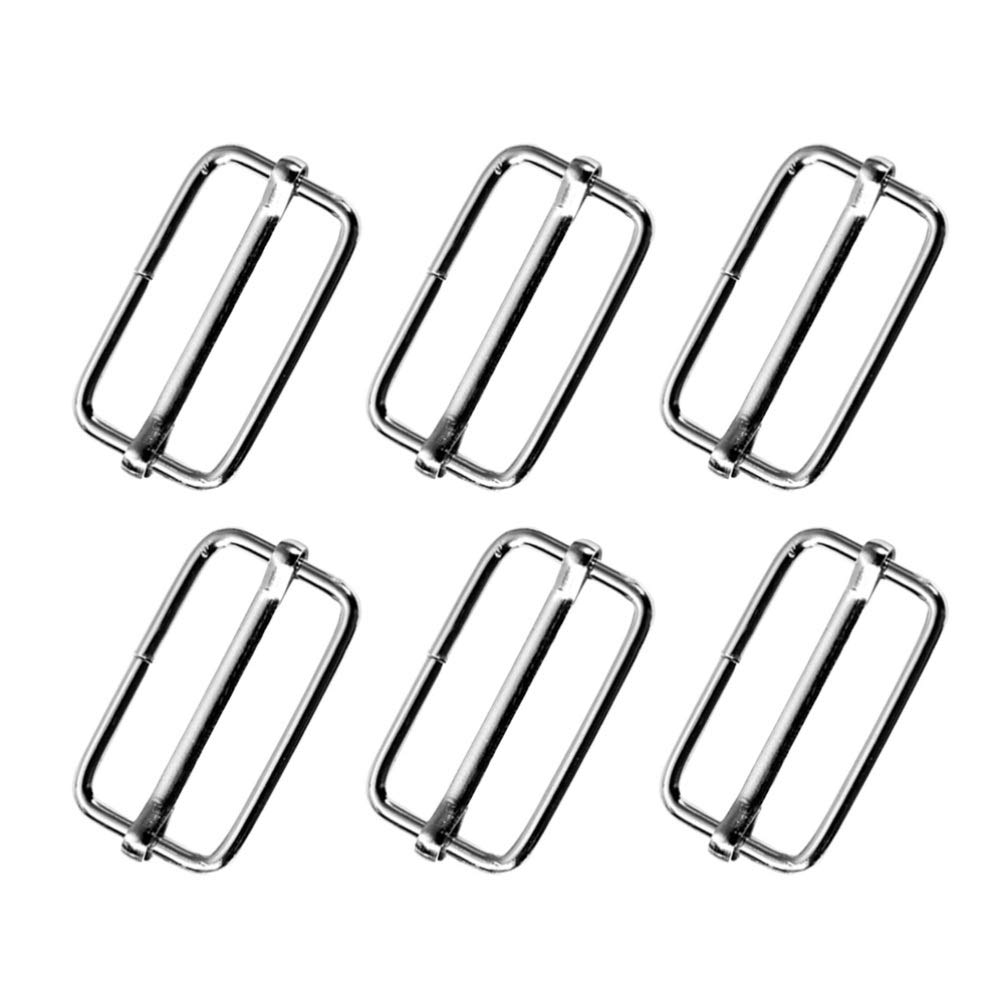 EXCEART 20 Pack Bronze Slide Belt Buckles - Metal Roller Connectors for Clothing, Backpacks, Suitcases & Bags - Durable Strap Adjusters for DIY Fashion & Travel Accessories