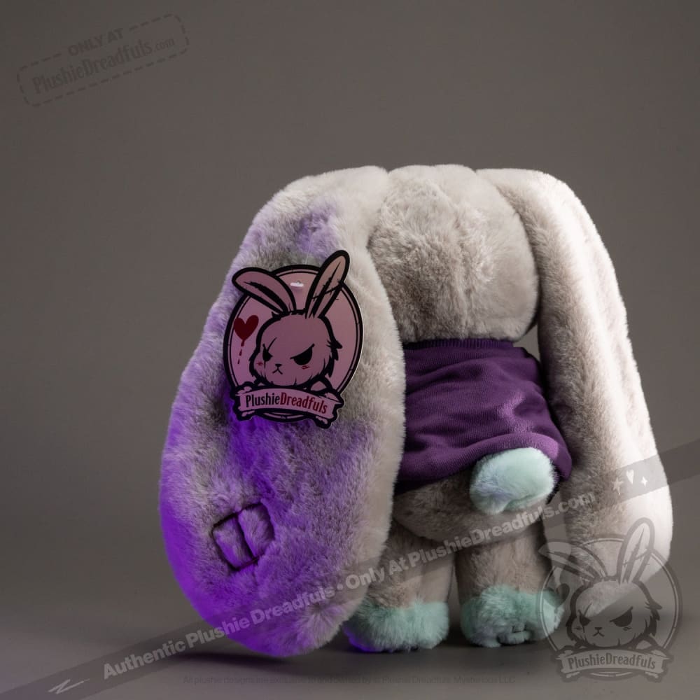 Plushie Dreadfuls Schizophrenia Rabbit II - Soft Stuffed Animal Toy for Mental Health Awareness, Anxiety Relief & Comfort | Perfect for Therapy, Gifts, and Collectibles